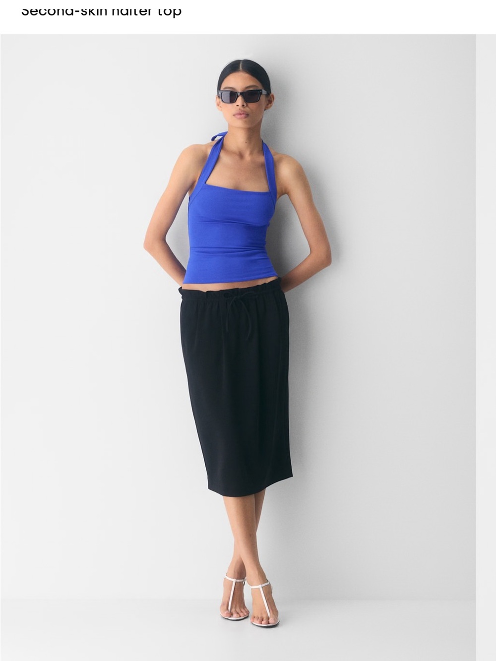 Aritzia Original Contour Optimum Halter Top - Picture 2 of 6